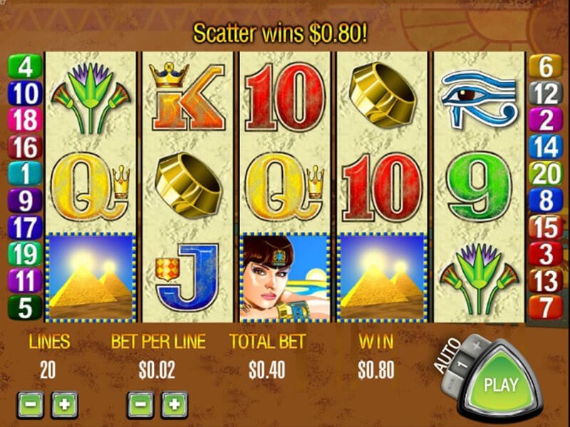 Queen of the Nile Slots – Come and play free